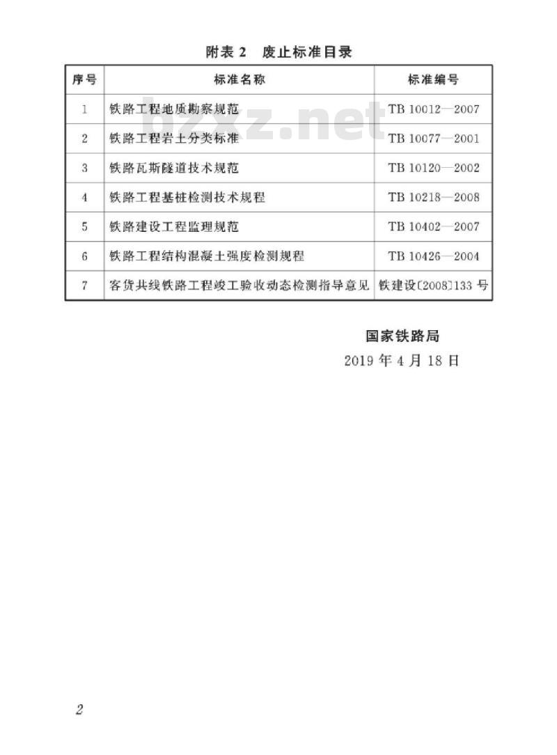 TB 10313-2019 铁路工程爆破振动安全技术规程