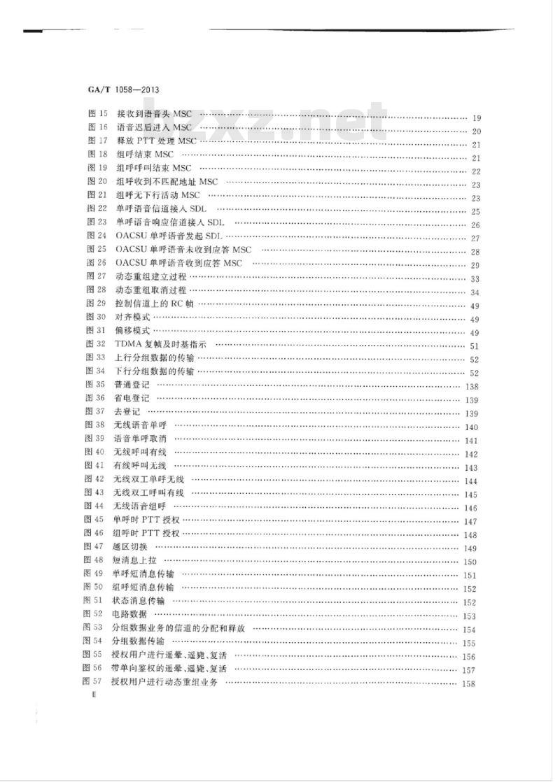 GA/T 1058-2013 警用数字集群(PDT)通信系统空中接口呼叫控制层技术规范