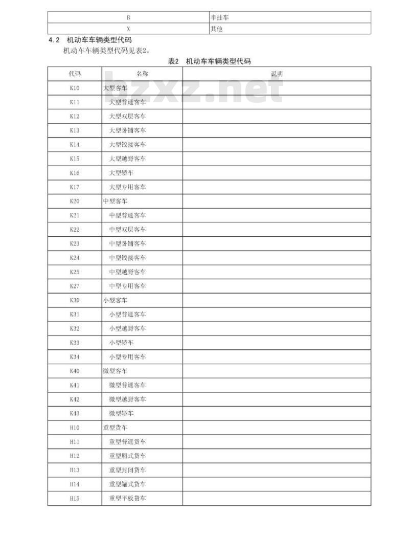 GA/T 16.4-2012 道路交通管理信息代码第4部分:机动车车辆类型代码