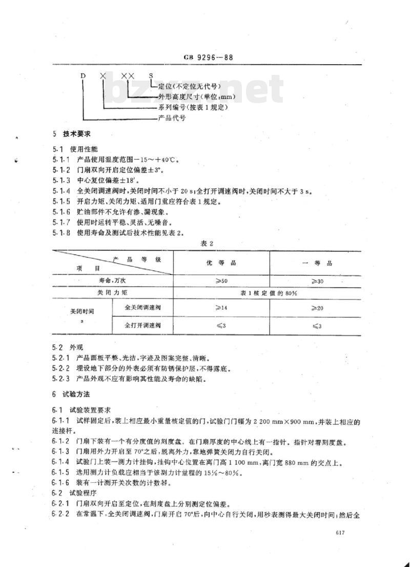 QB/T 3884-1999 地弹簧