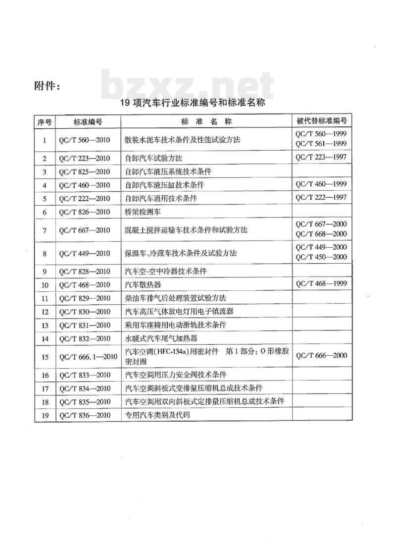 QC/T 449-2010 保温车冷藏车技术条件及试验方法