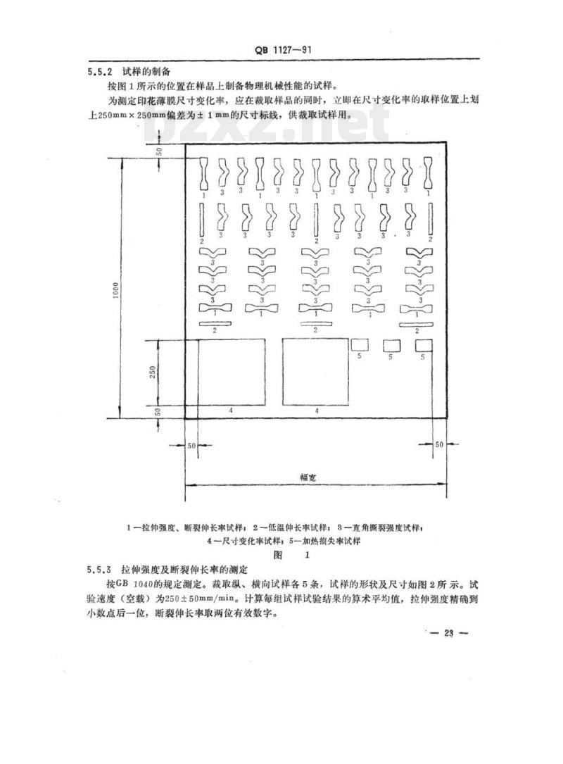 QB 1127-1991 软聚氯乙烯印花薄膜