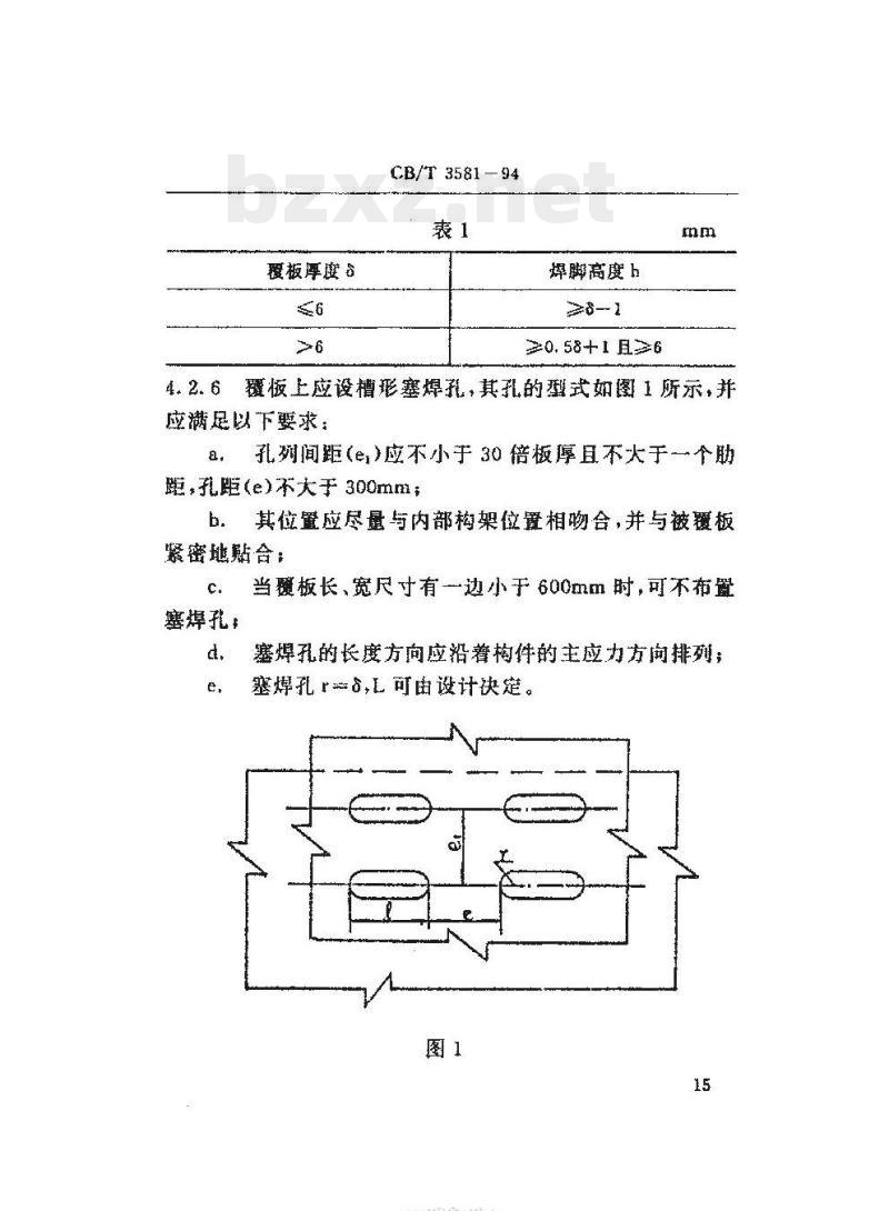 CB/T 3581-94 船舶覆板修理技术要求