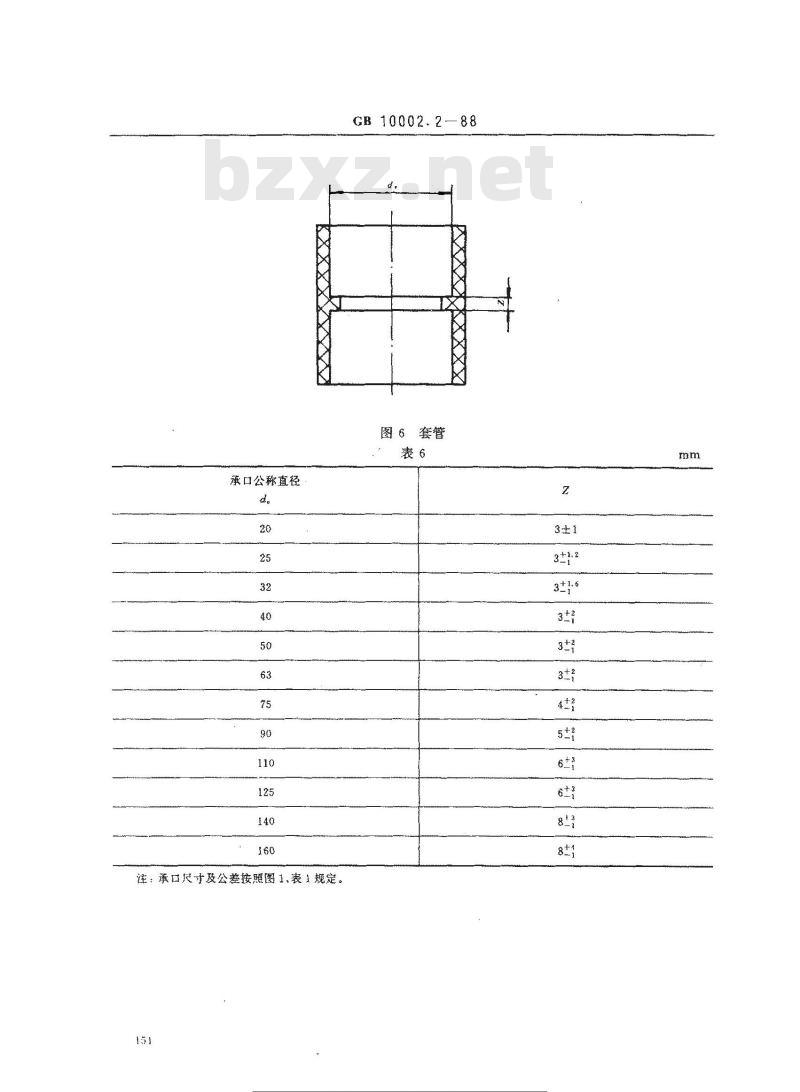 GB/T 10002.2-1996 给水用硬聚氯乙烯管件