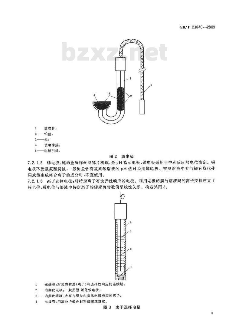 GB/T 23840-2009 无机化工产品 电位滴定法通则