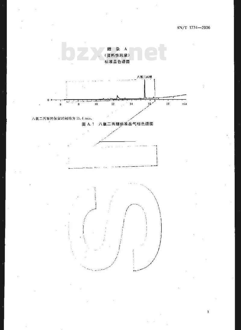 SN/T 1774-2006 进出口茶叶中八氯二丙醚残留量检测方法 气相色谱法
