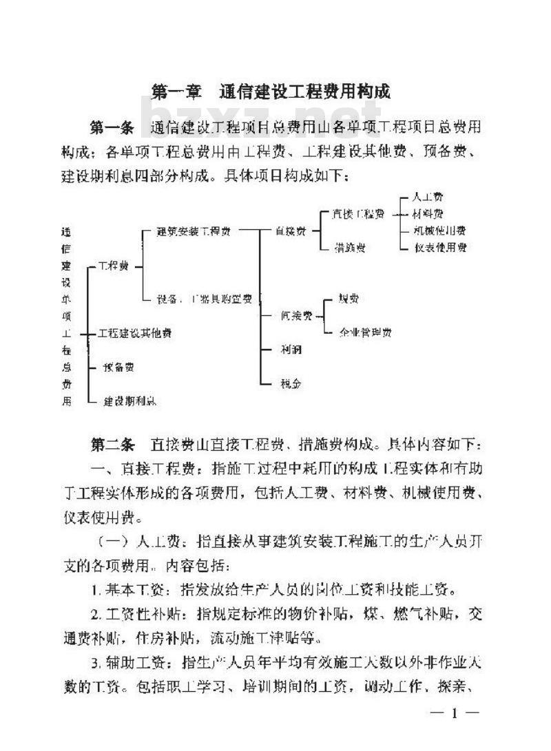 GXG 75-2-2008 通信建设工程费用定额