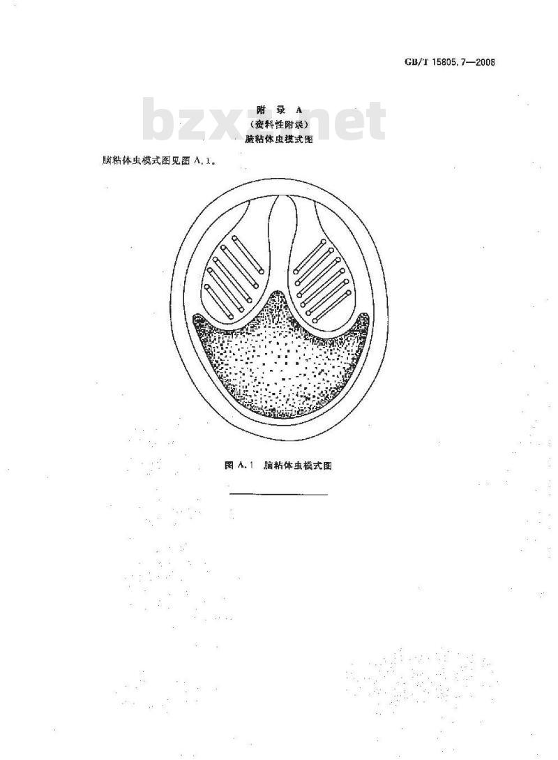 GB/T 15805.7-2008 鱼类检疫方法 第7部分：脑粘体虫