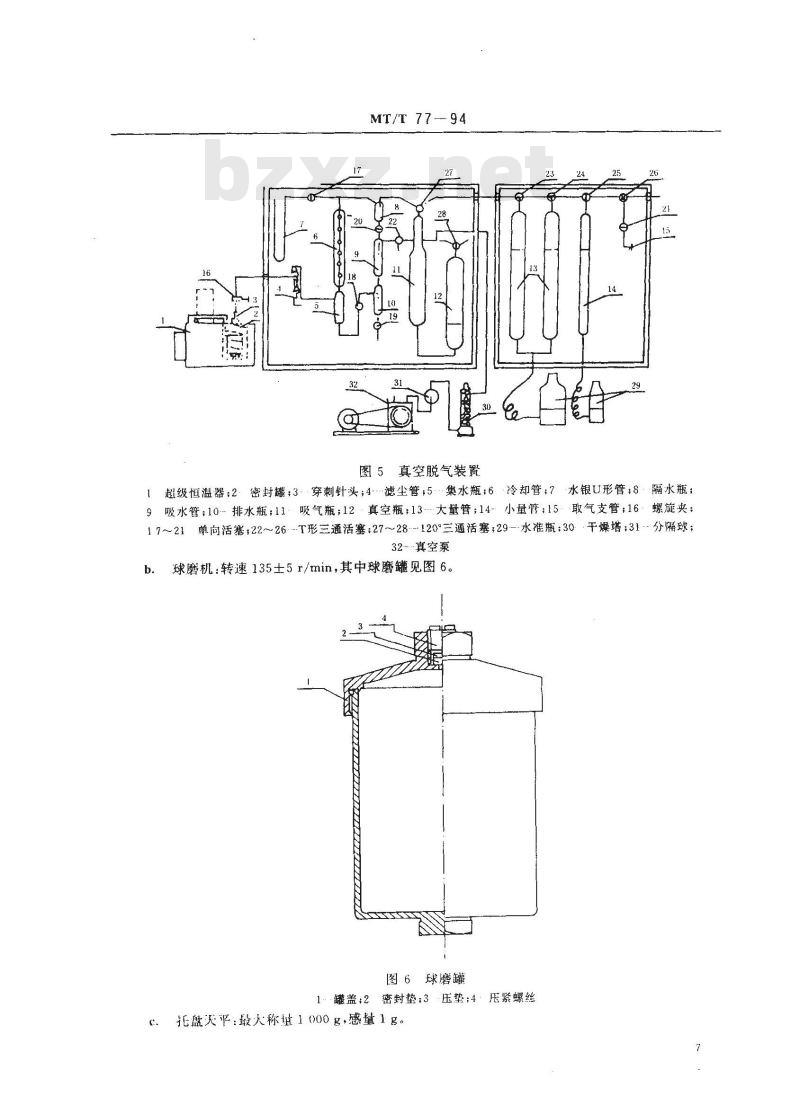 MT/T 77-1994 煤层气测定方法(解吸法)