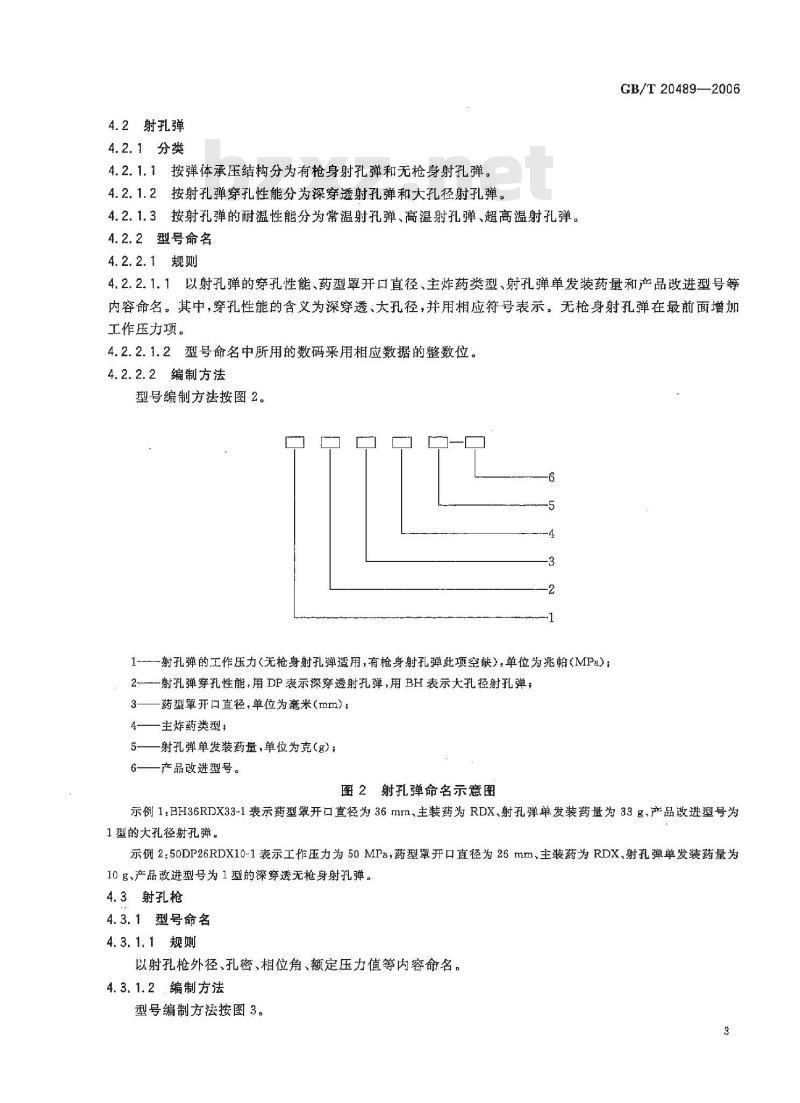 GB/T 20489-2006 油气井聚能射孔器材通用技术条件