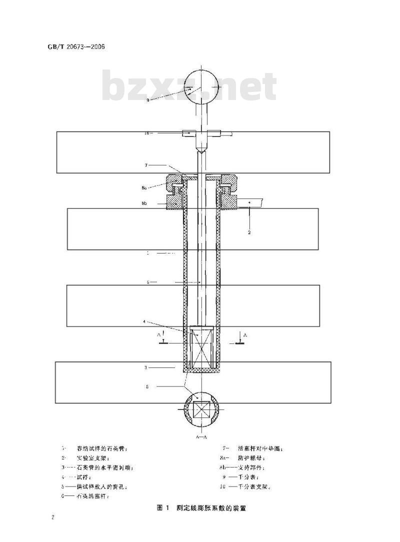 GB/T 20673-2006 硬质泡沫塑料 低于环境温度的线膨胀系数的测定