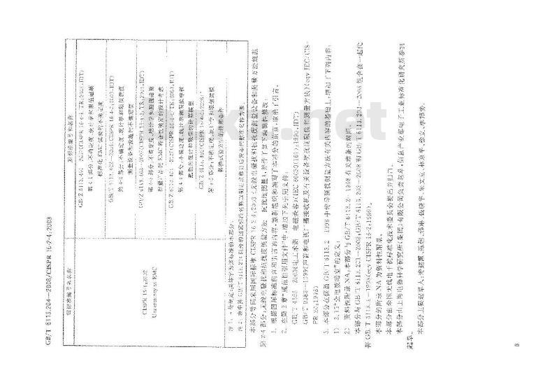 GB/T 6113.204-2008 无线电骚扰和抗扰度测量设备和测量方法规范 第2-4部分：无线电骚扰和抗扰度测量方法 抗扰度测量