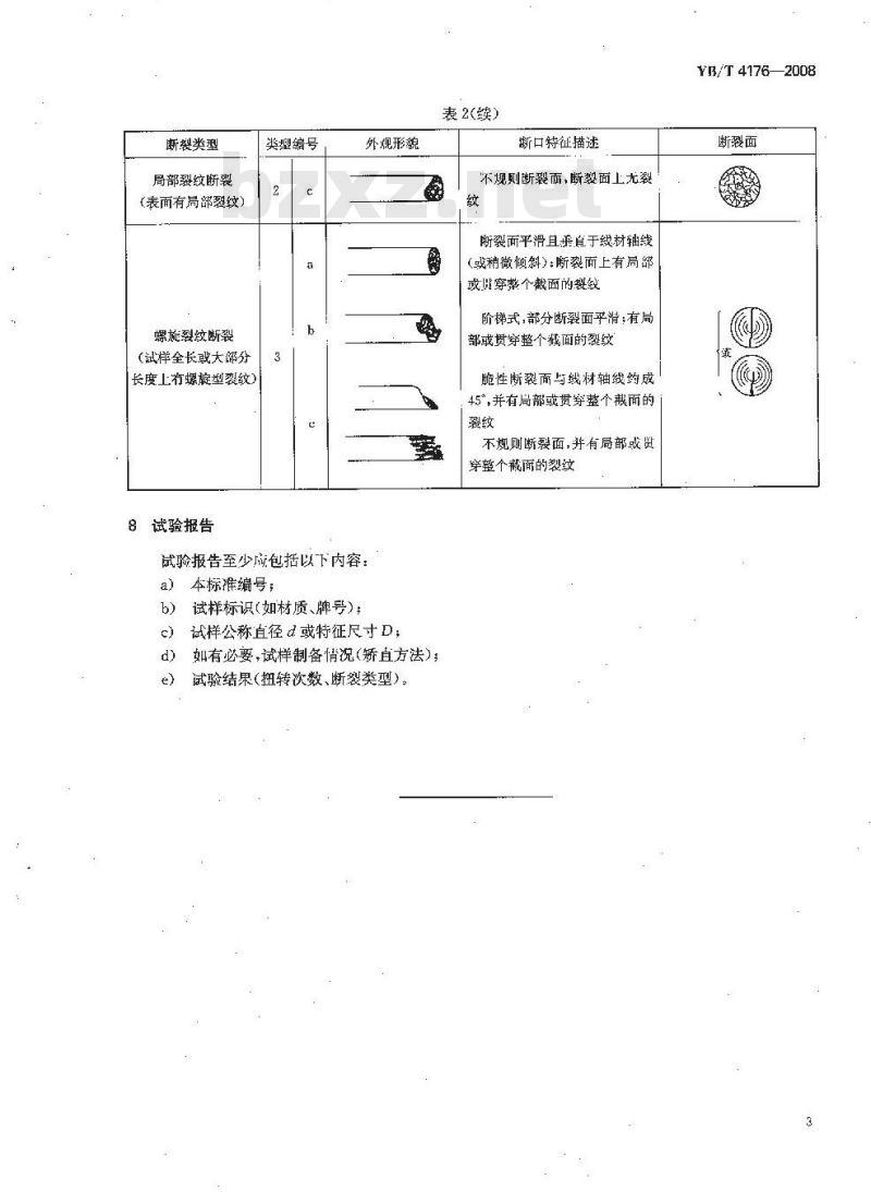 YB/T 4176-2008 金属材料 大规格线材扭转试验方法