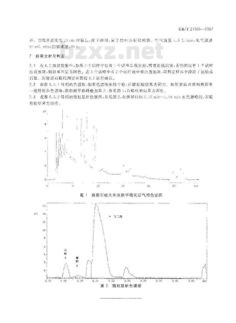 GB/T 21309-2007 涂渍油脂或石蜡大米检验