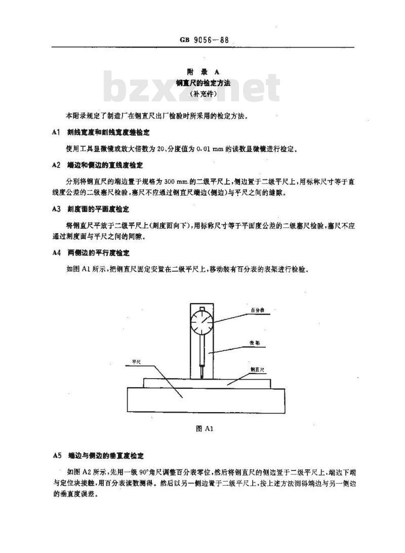 GB/T 9056-1988 钢直尺