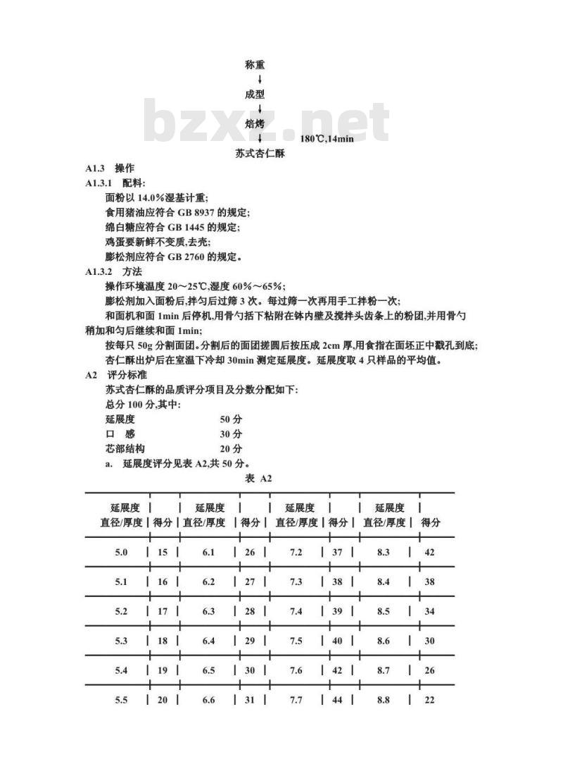 SB/T 10143-1993 糕点用小麦粉