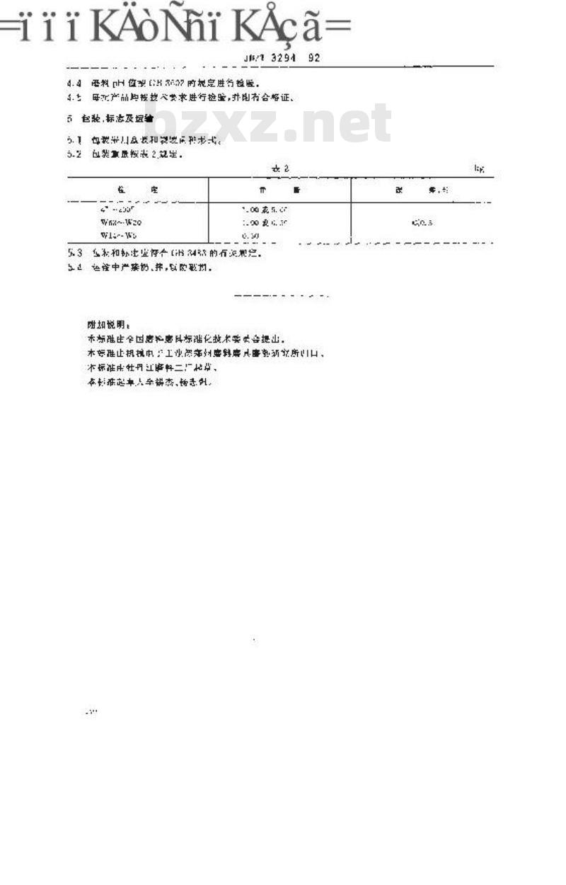 JB/T 3294-1992 碳化硼技术条件