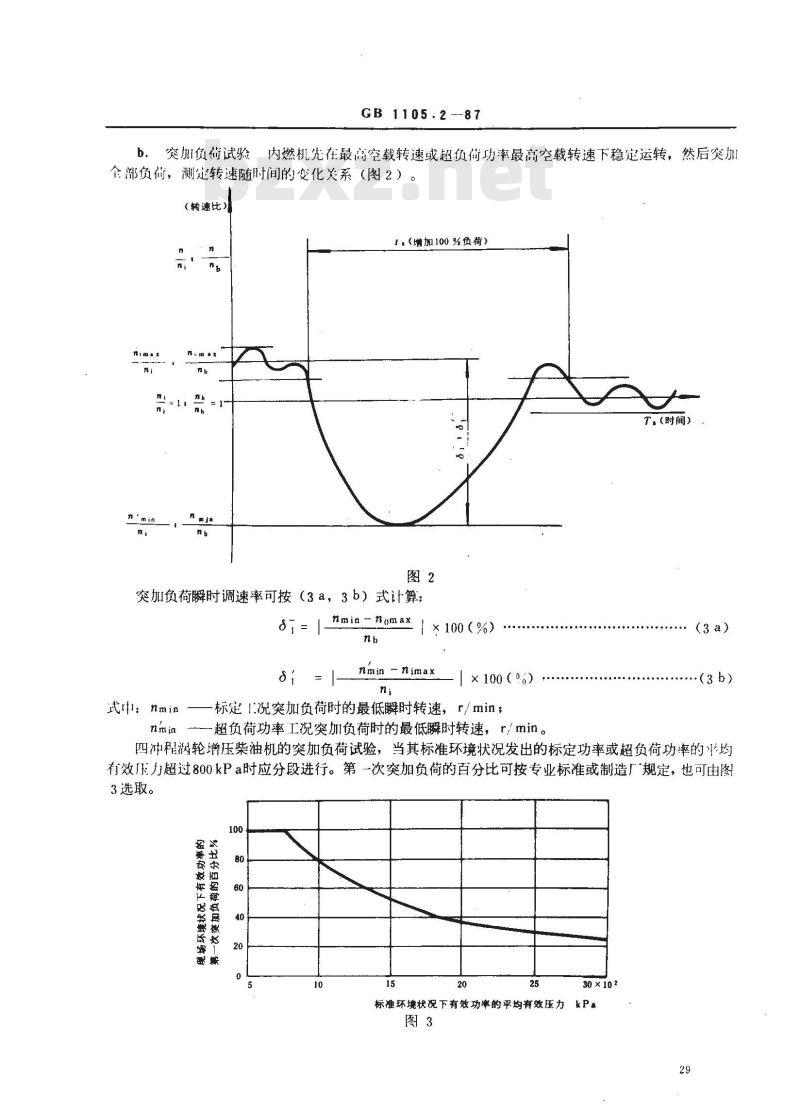GB/T 1105.2-1987 内燃机台架性能试验方法 试验方法