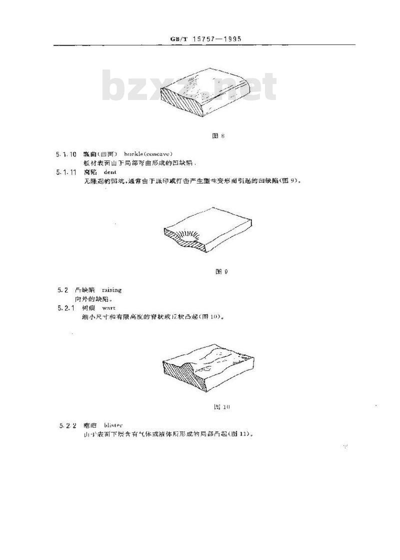 GB/T 15757-1995 表面缺陷 术语