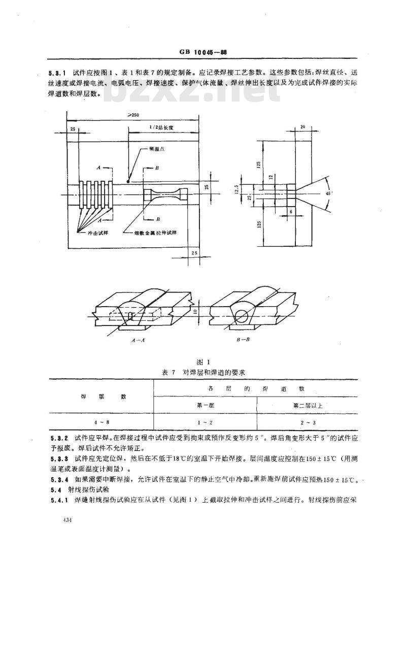GB/T 10045-1988 碳钢药芯焊丝