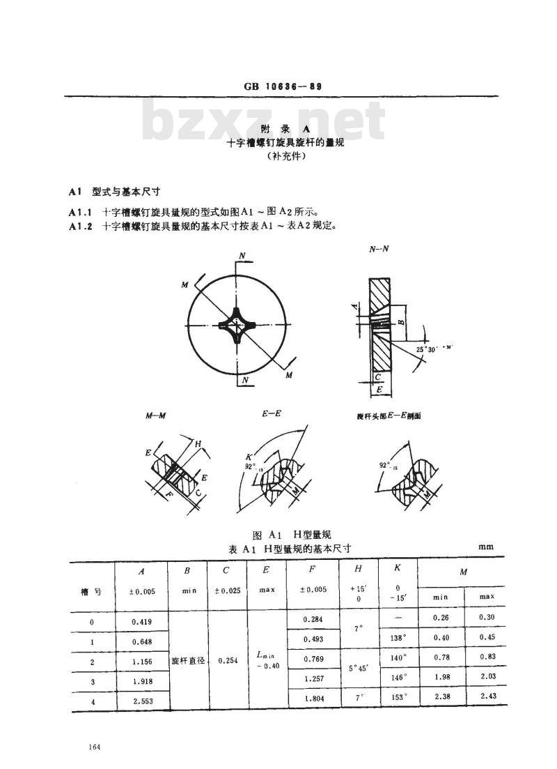 GB/T 10636-1989 螺钉旋具试验方法