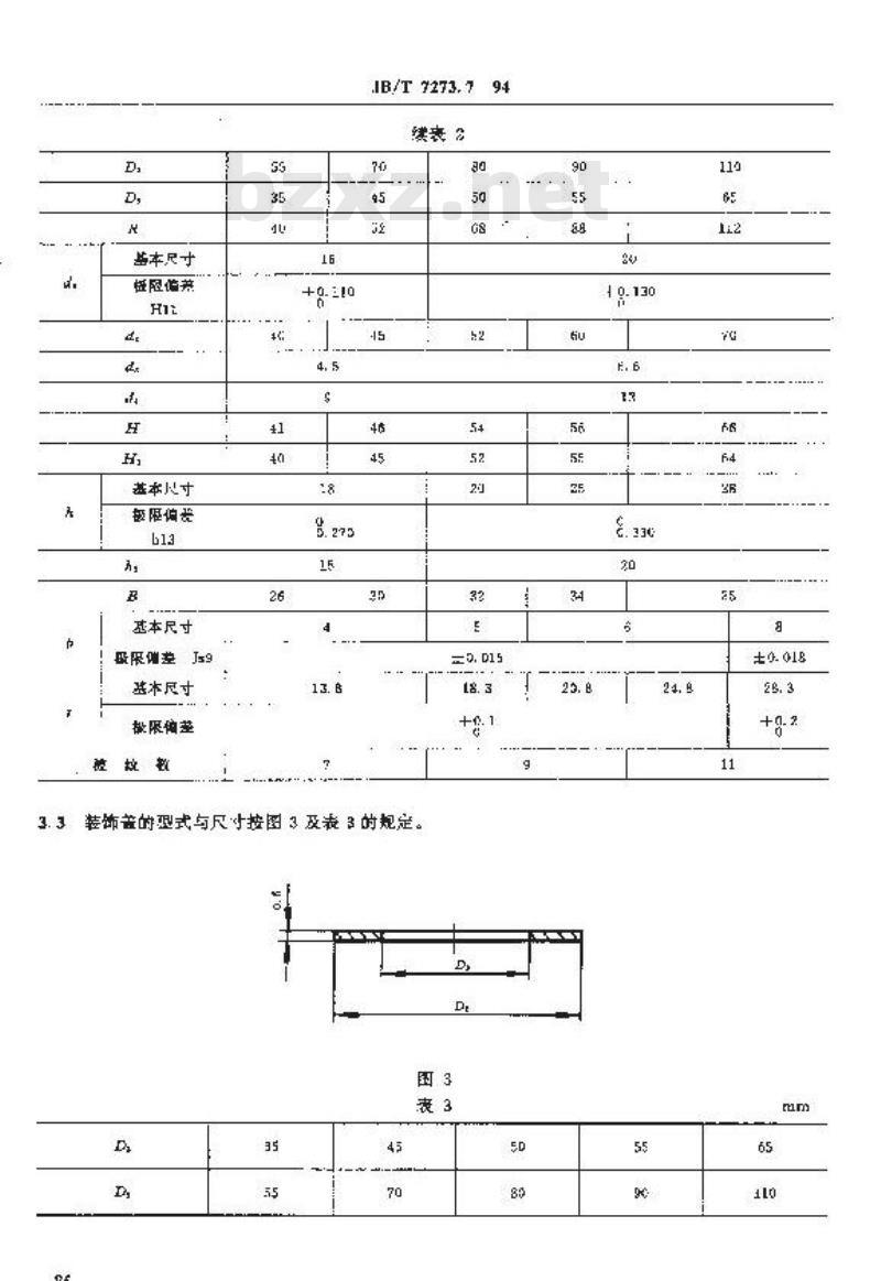JB/T 7273.7-1994 内波纹手轮