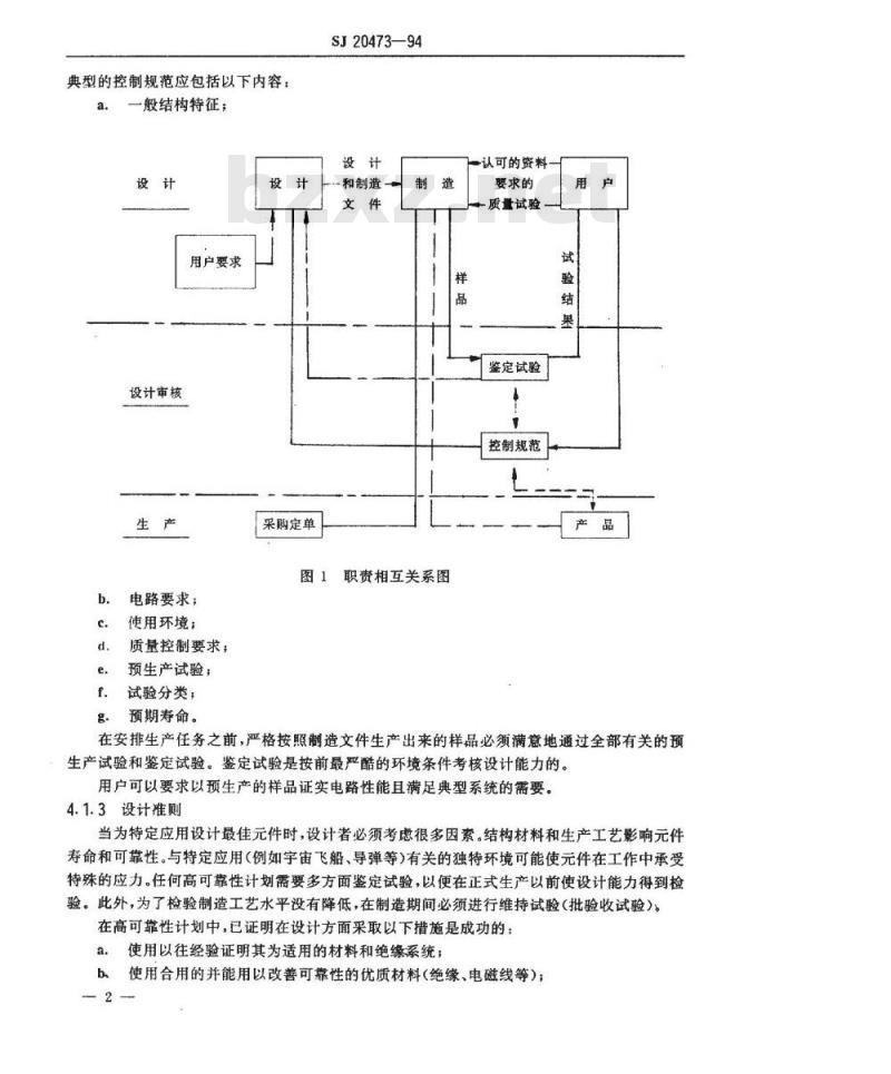 SJ 20473-1994 电子变压器和电感器可靠性保证要求