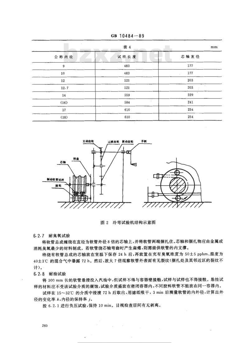 GB 10484-1989 汽车真空制动软管总成