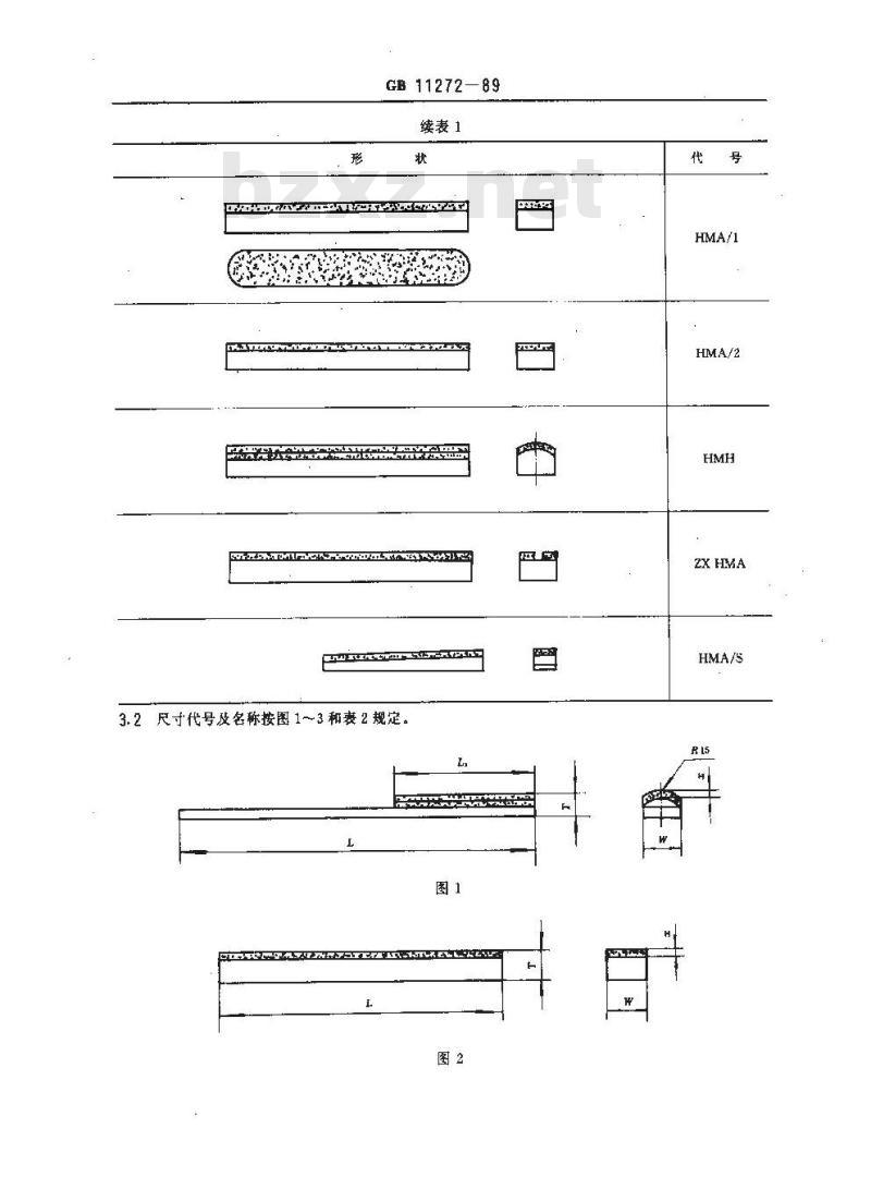 GB 11272-1989 金刚石或立方氮化硼油石