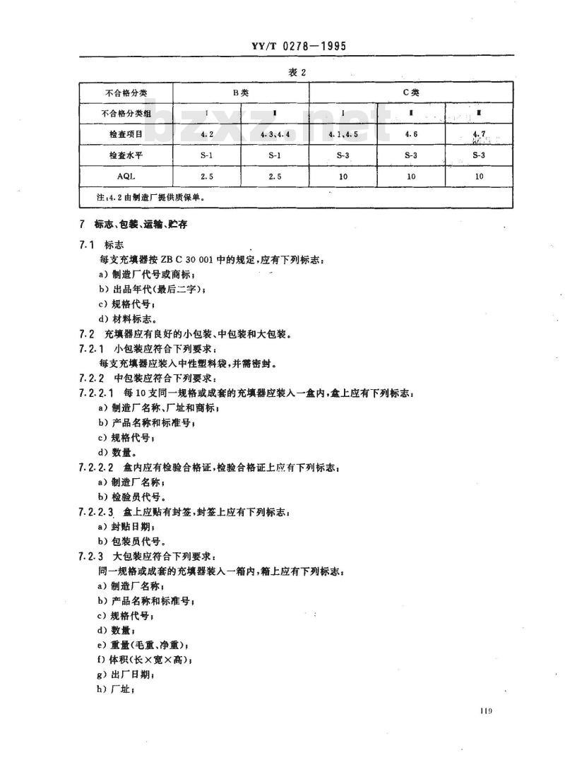 YY/T 0278-1995 根管充填器