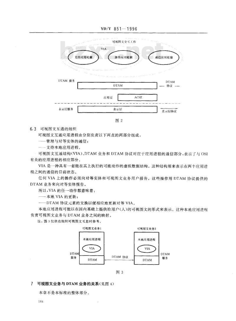 YD/T 851-1996 可视图文互通的网关特性