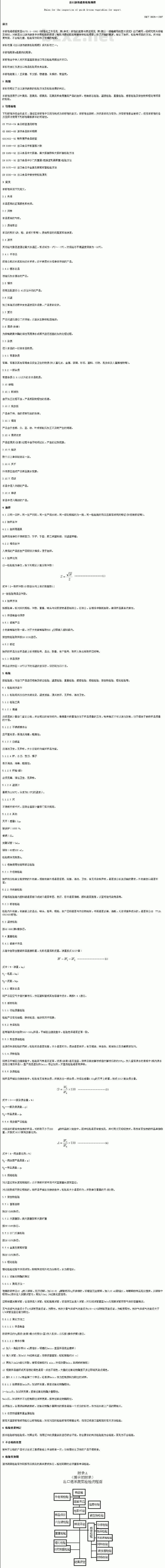 SN/T 0626-1997 出口速冻蔬菜检验规程