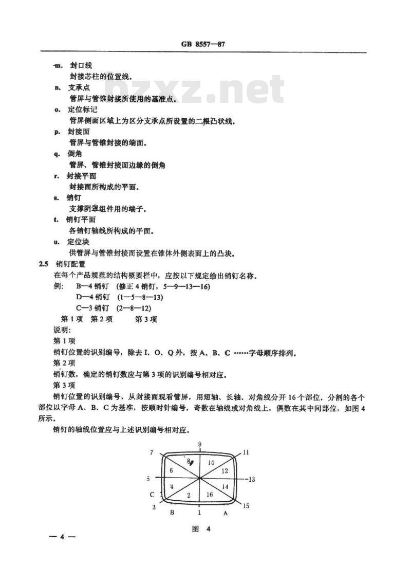 SJ/T 10891-1996 阴极射线管玻壳检验规范