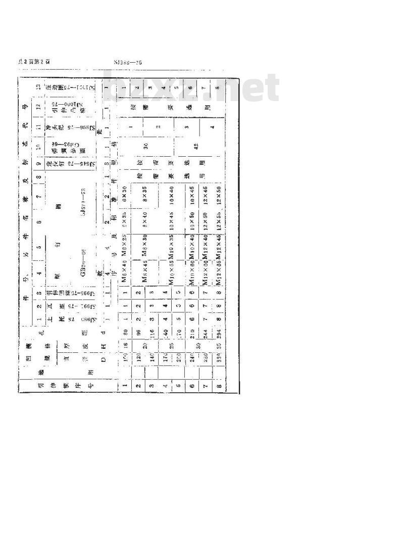 SJ 988-1975 首次引伸模