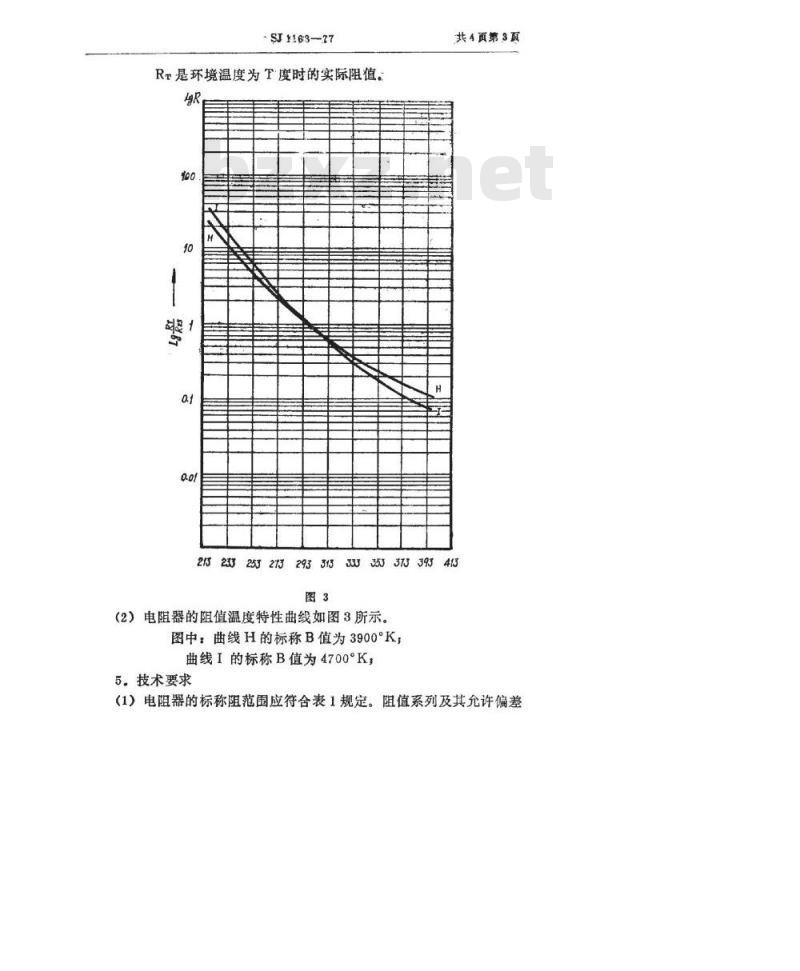 SJ 1163-1977 MF16型普通用负温度系数热敏电阻器