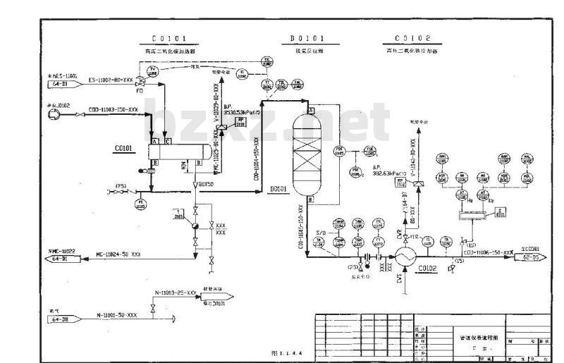 HG 20558.2-1993 工艺系统专业提交文件内容的规定
