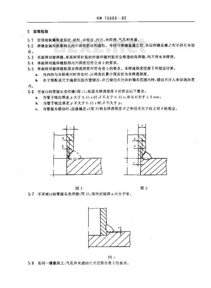 GB/T 10866-1989 锅炉受压件焊接接头金相和断口检验方法