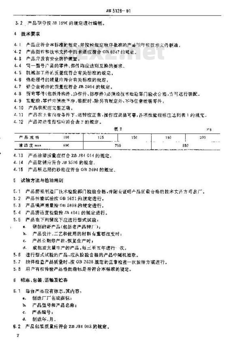 JB/T 5128-1991 端面气动砂轮机