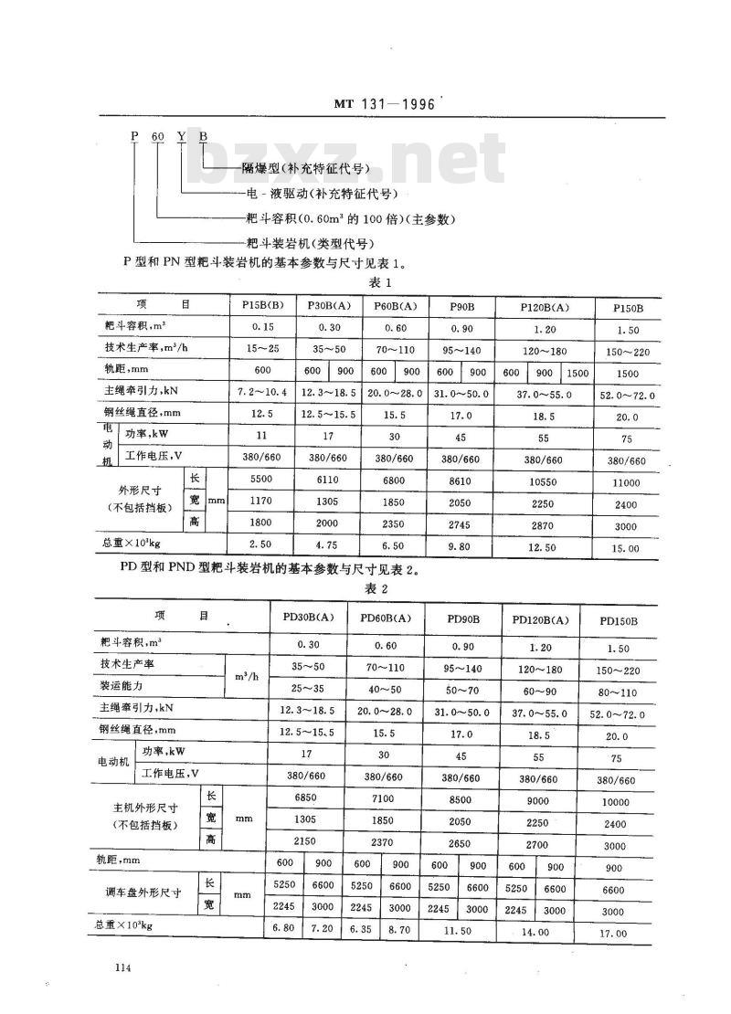 MT 131-1996 耙斗装岩机