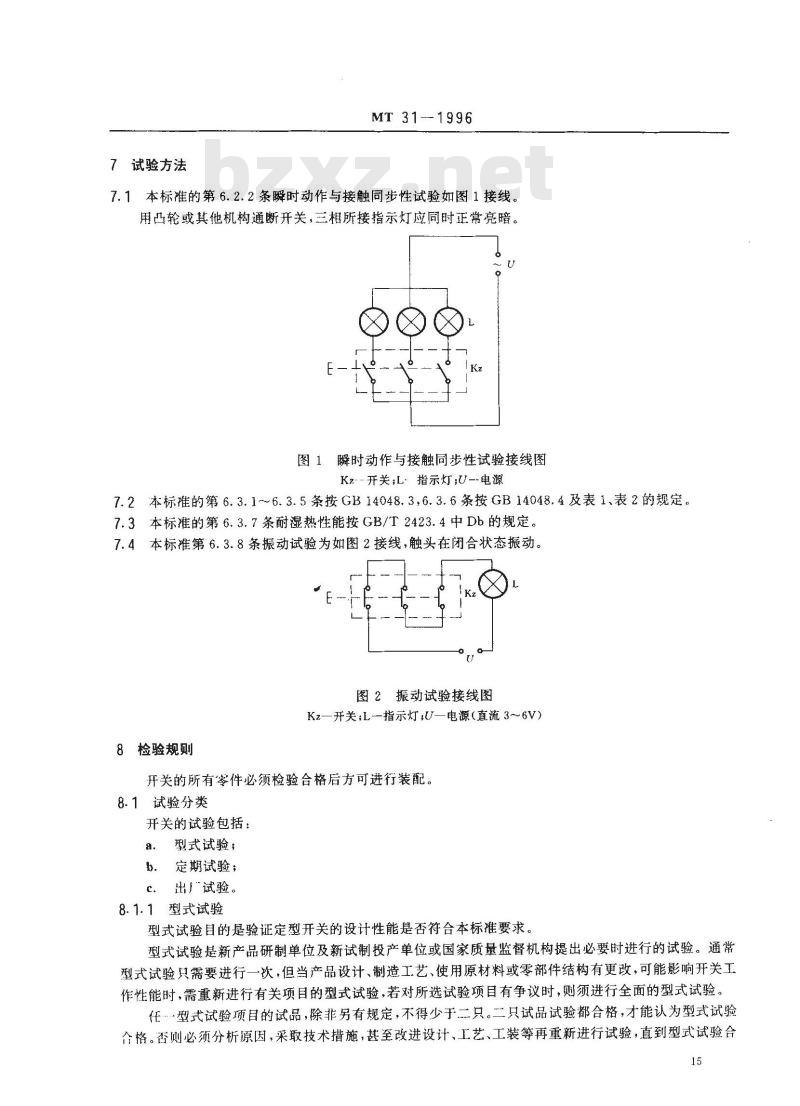 MT 31-1996 煤电钻开关