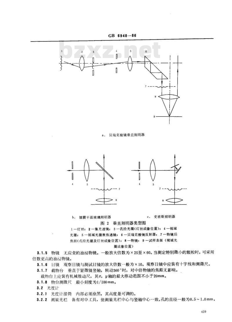 GB 6948-1986 煤的镜质组反射率测定方法