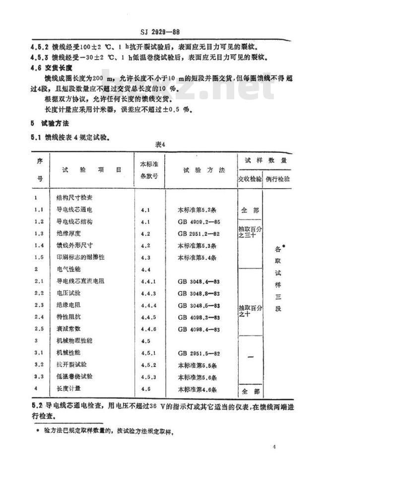 SJ 2929-1988 ３００Ω电视对称馈线