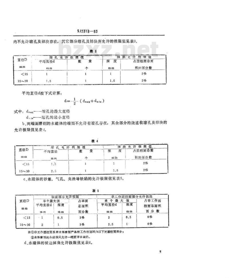 SJ 2318-1983 扬声器用铝镍钴永磁体