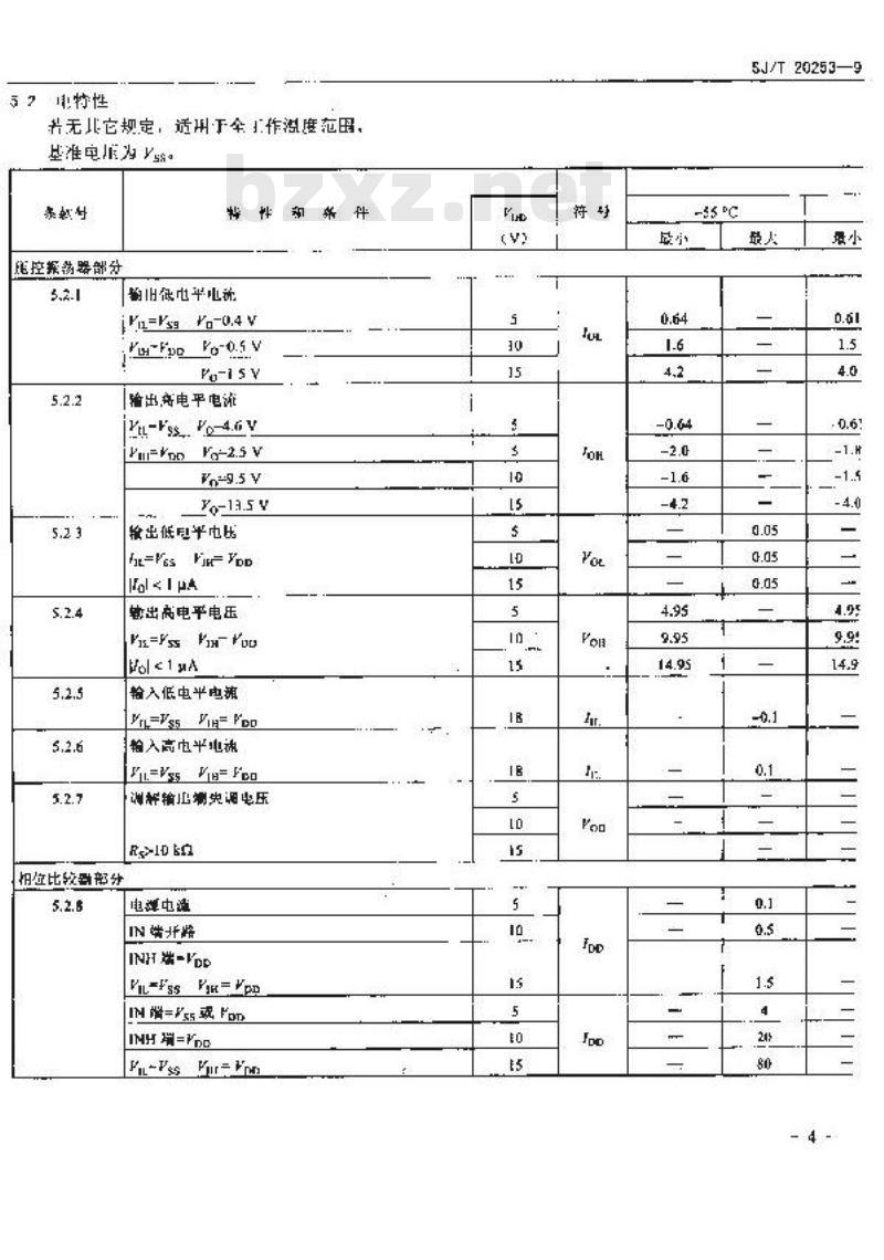 SJ/T 10253-1991 电子器件详细规范 半导体集成电路ＣＣ４０４６型ＣＭＯＳ数字锁相环详细规范