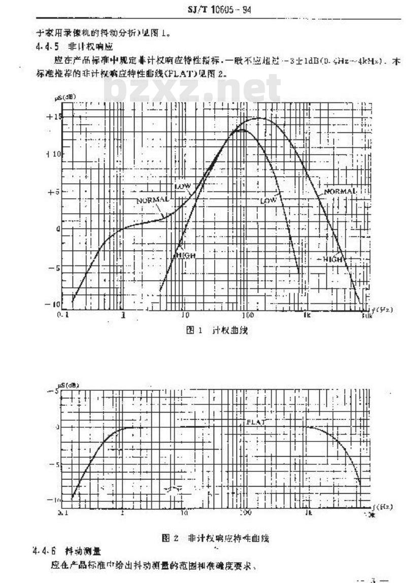 SJ/T 10605-1994 视频抖动测量仪通用技术条件