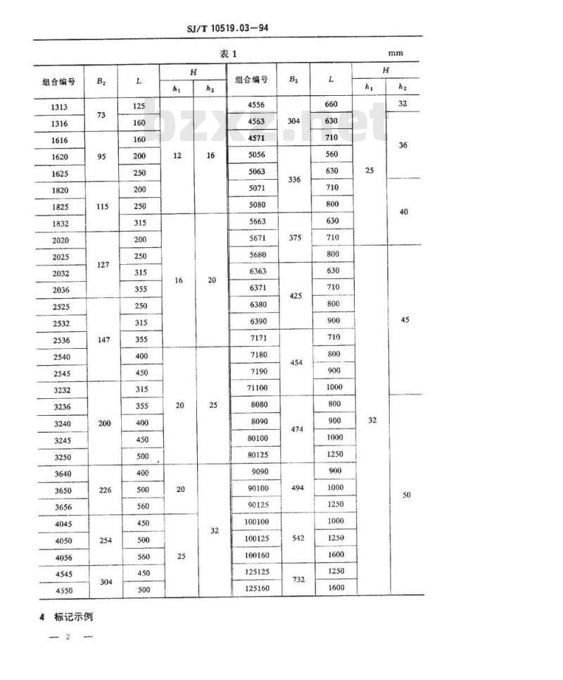 SJ/T 10519.3-1994 塑料注射模零件 顶杆固定板 垫板