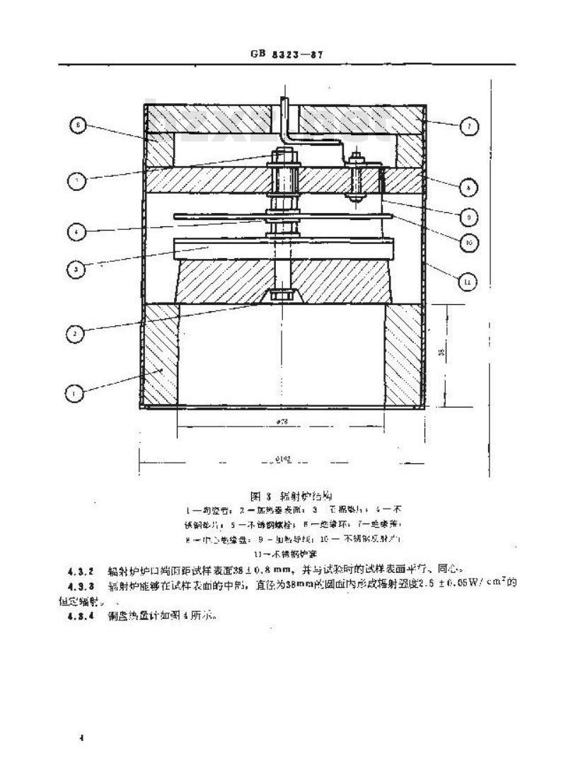 GB/T 8323-1987 塑料燃烧性能试验方法 烟密度法
