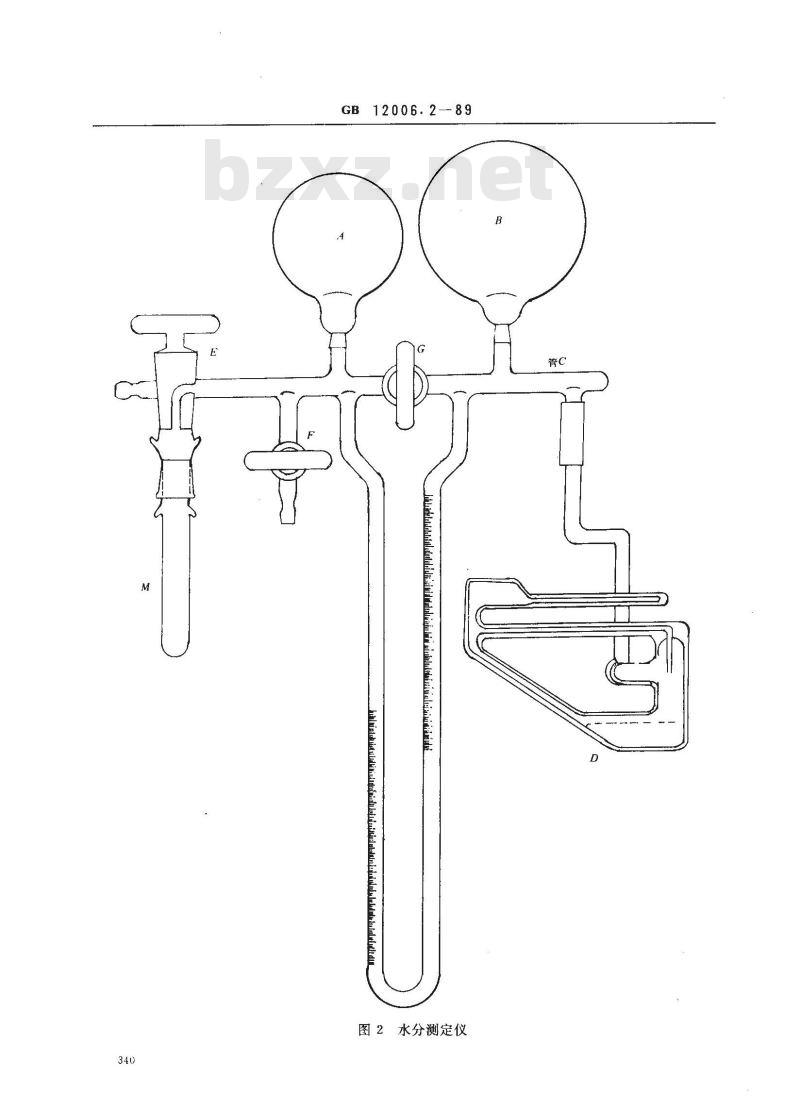GB/T 12006.2-1989 聚酰胺含水量测定方法