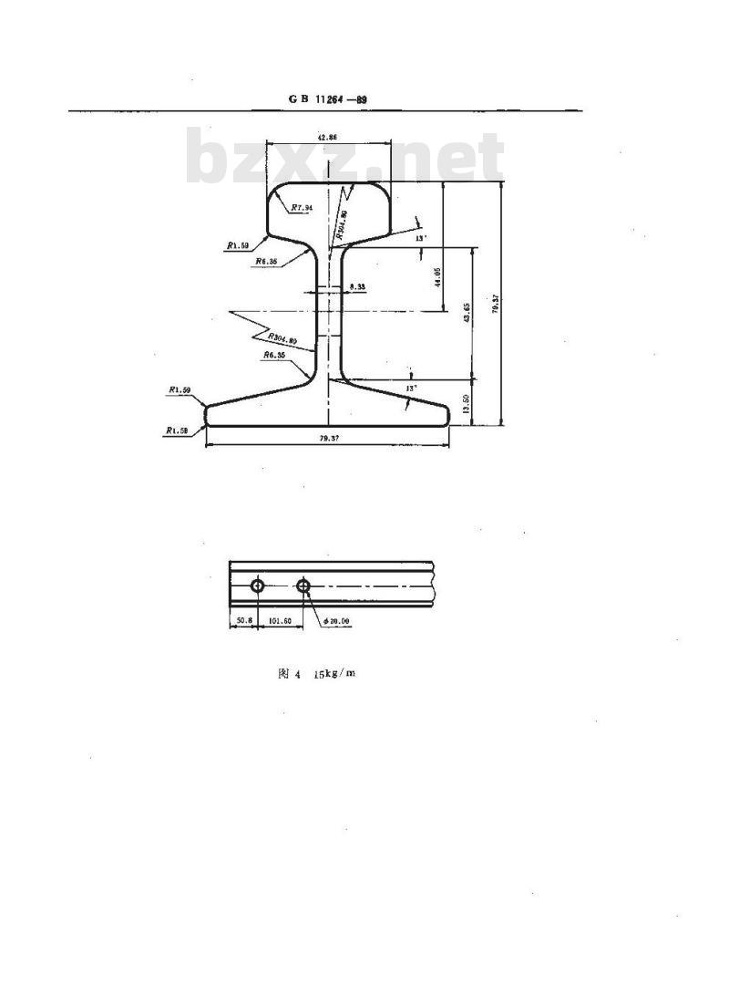 GB 11264-1989 轻轨