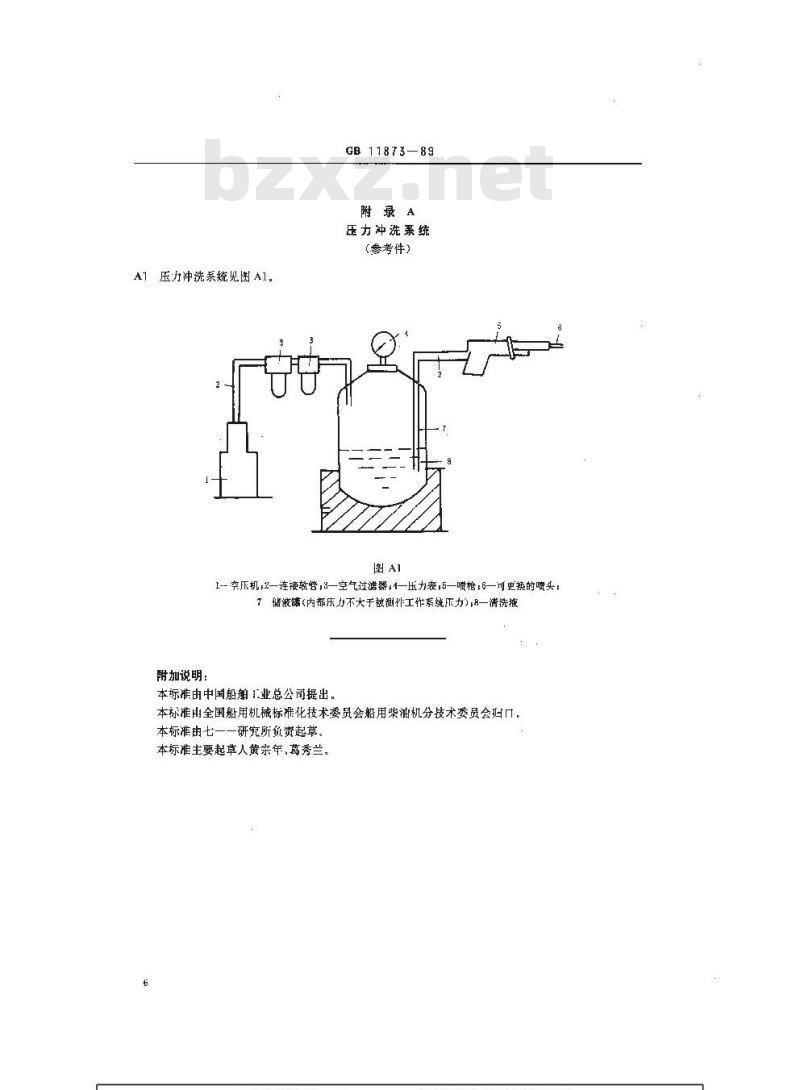 GB 11873-1989 船用柴油机清洁度测量方法